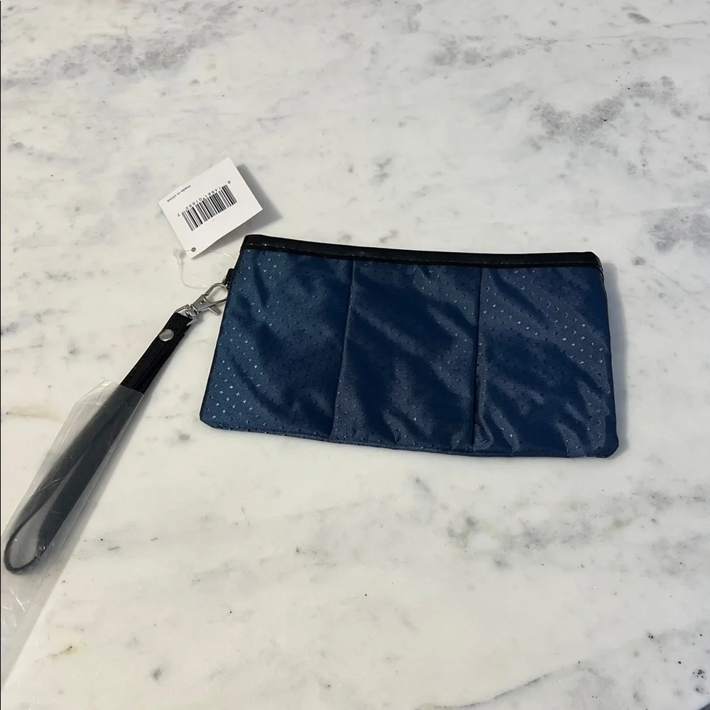NEW Navy Blue Wristlet